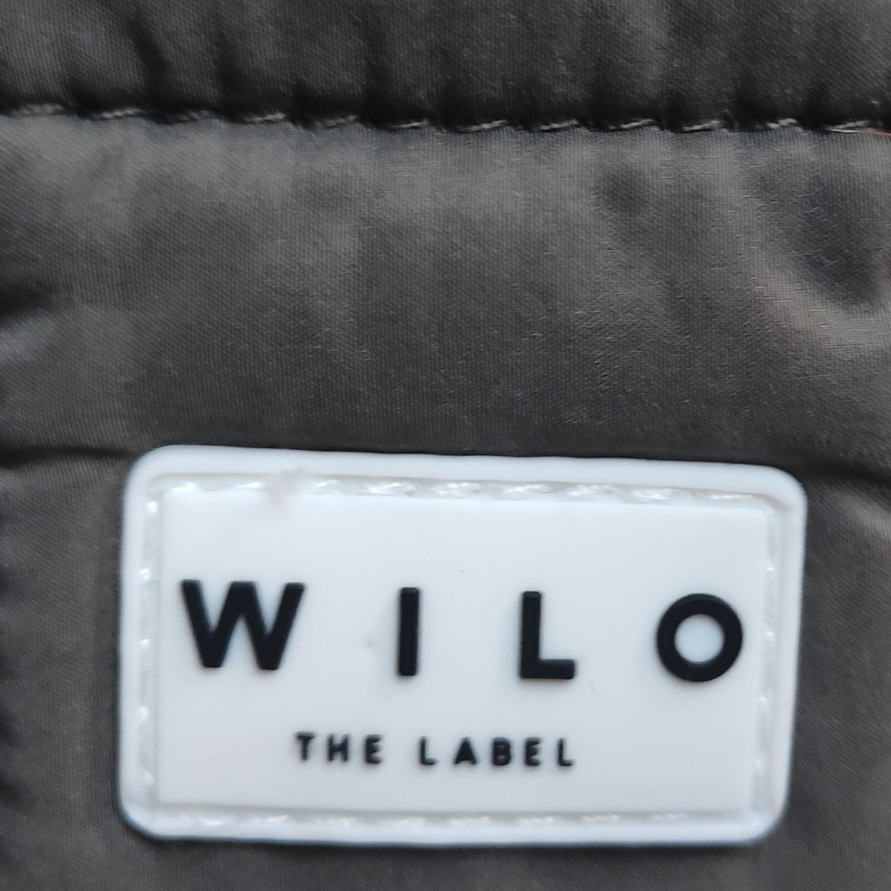 Wilo The Label Unisex Olive Green Granola Core Quilted Fanny Pack Crossbody Bag - Picture 2 of 6